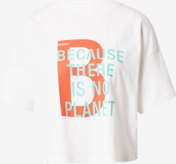 ECOALF Koszulka 'BIBALF' w kolorze biały: przód