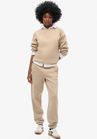 Sweat-shirt 'Essential' Superdry en beige