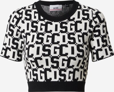 GCDS Pullover in schwarz / offwhite, Produktansicht