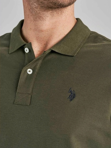 U.S. POLO ASSN. Overhemd 'Alfred' in Groen