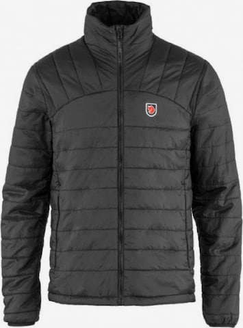 Fjällräven Winter Jacket in Black: front