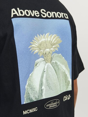 T-Shirt 'Casablanca' Jack & Jones Junior en noir