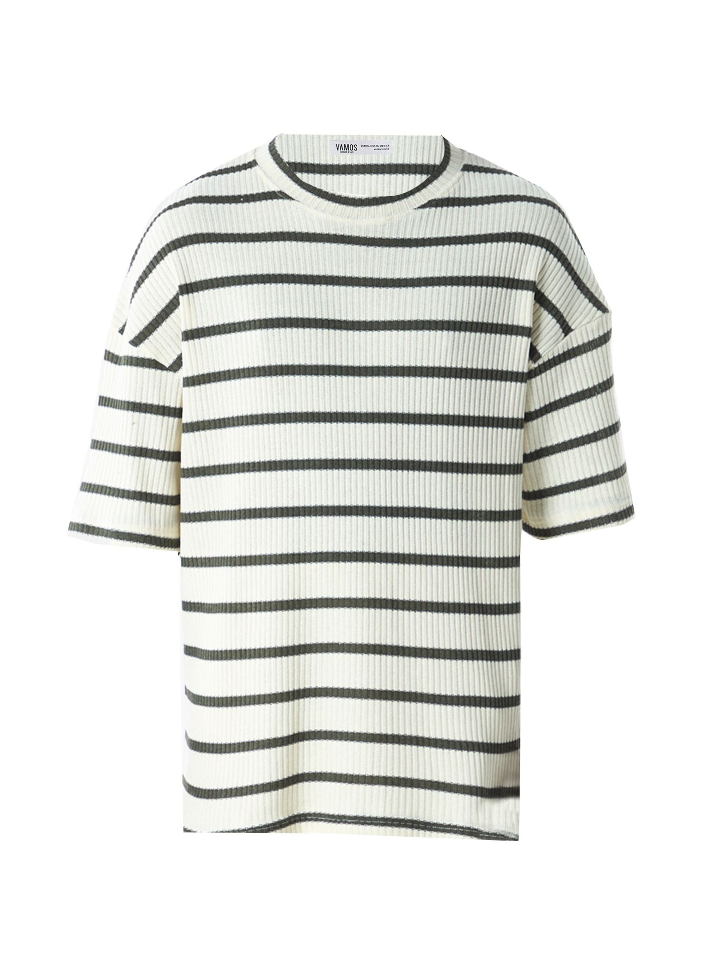 VAMOS CLO Tričko – zelená: přední strana