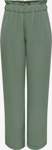 Pantaloni 'Gry' de la JDY pe verde: față