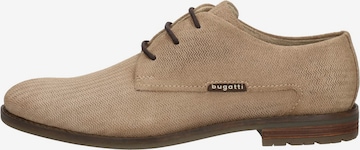 bugatti Lace-Up Shoes in Beige: front