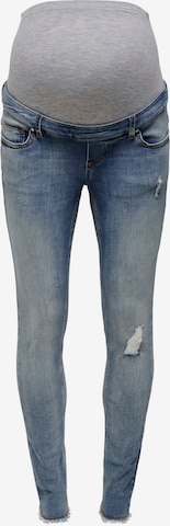 Only Maternity Jeans 'Blush' in Blue: front