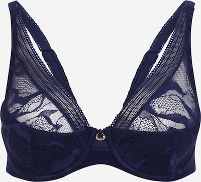 Chantelle Soutien-gorge 'TRUE LACE' en indigo / or, Vue avec produit