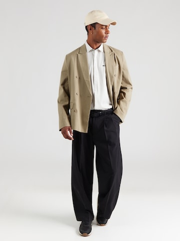 BOSS Средняя посадка Рубашка 'Excurse' в Белый