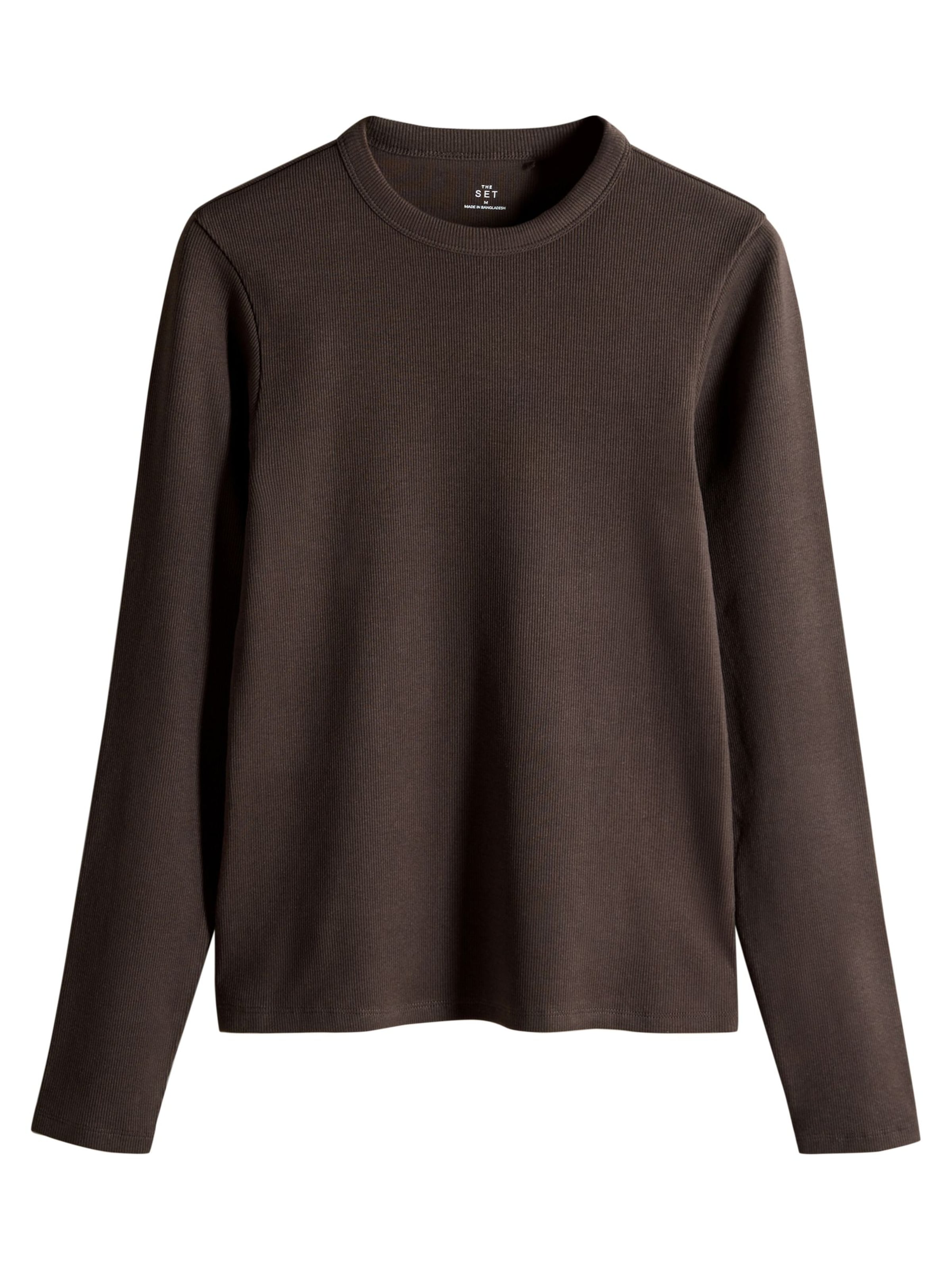 The Set Tričko - Hnedá