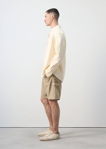 MANGO MAN Regular Chino Pants in Beige