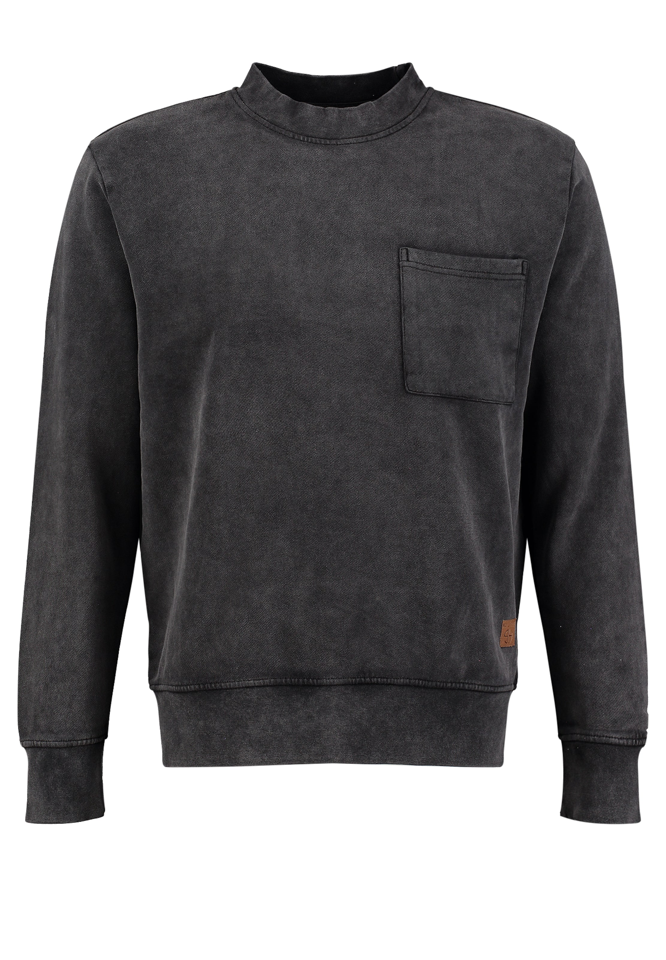 Key Largo Μπλούζα φούτερ 'KLPenalty' σε μαύρο: μπροστά