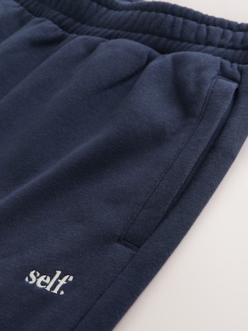 self. Wide leg Trousers in Blue