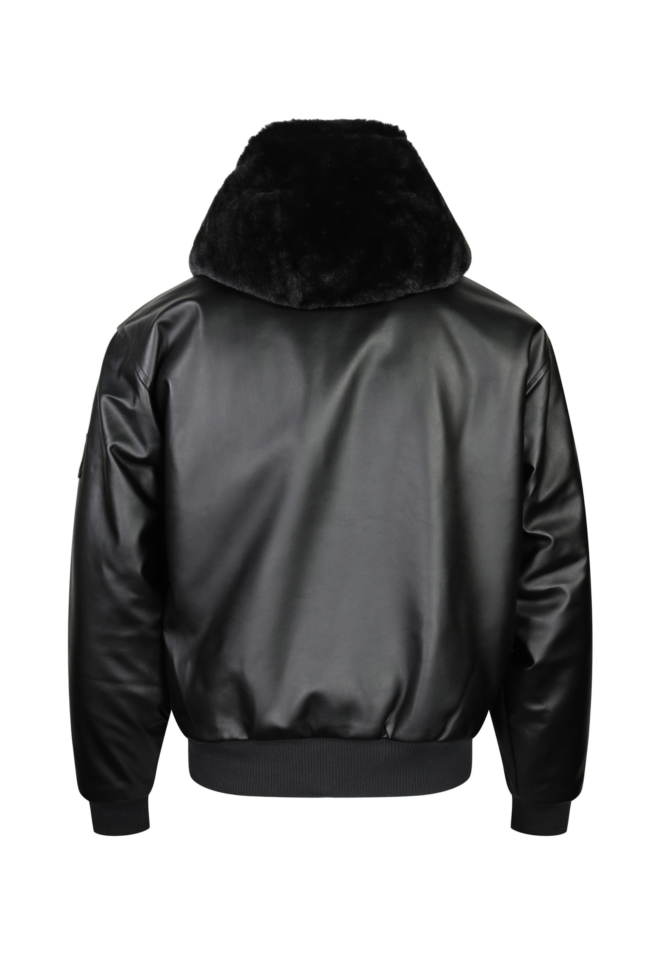 SikSilk Between-season jacket in Black