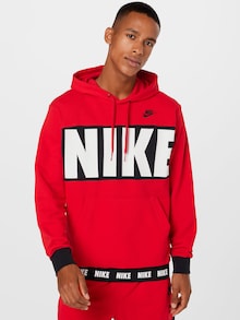 Sudadera Nike Sportswear en rojo/negro/blanco