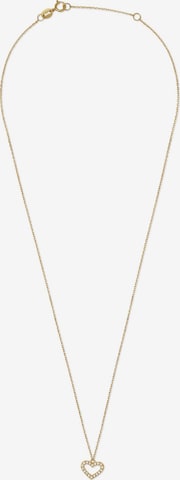 FAVS Necklace in Yellow: front