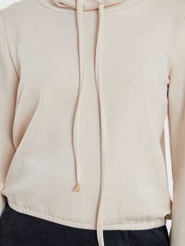 Ana Alcazar Sweatshirt 'Selmia' in Wit