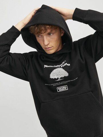 JACK & JONES Sweatshirt i sort