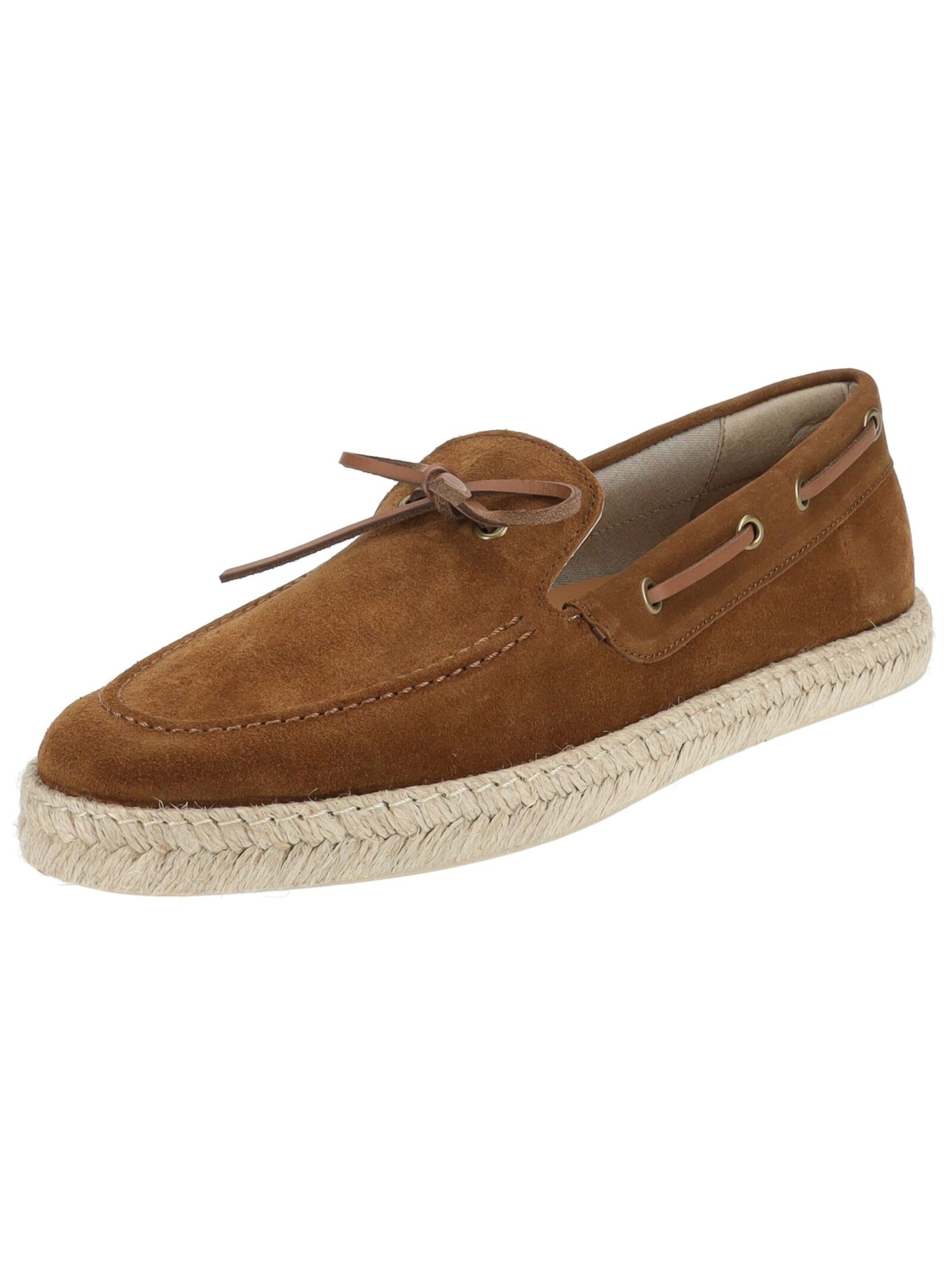 Espadrilles GEOX en marron : devant