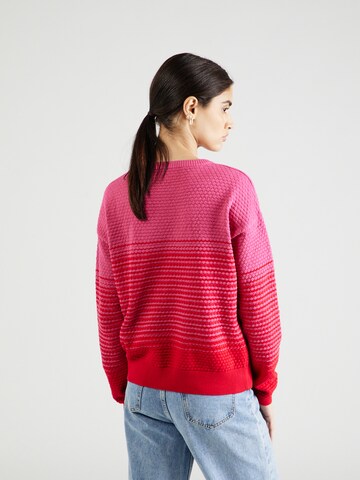 Blutsgeschwister - Pullover 'Chic Promenade' em vermelho