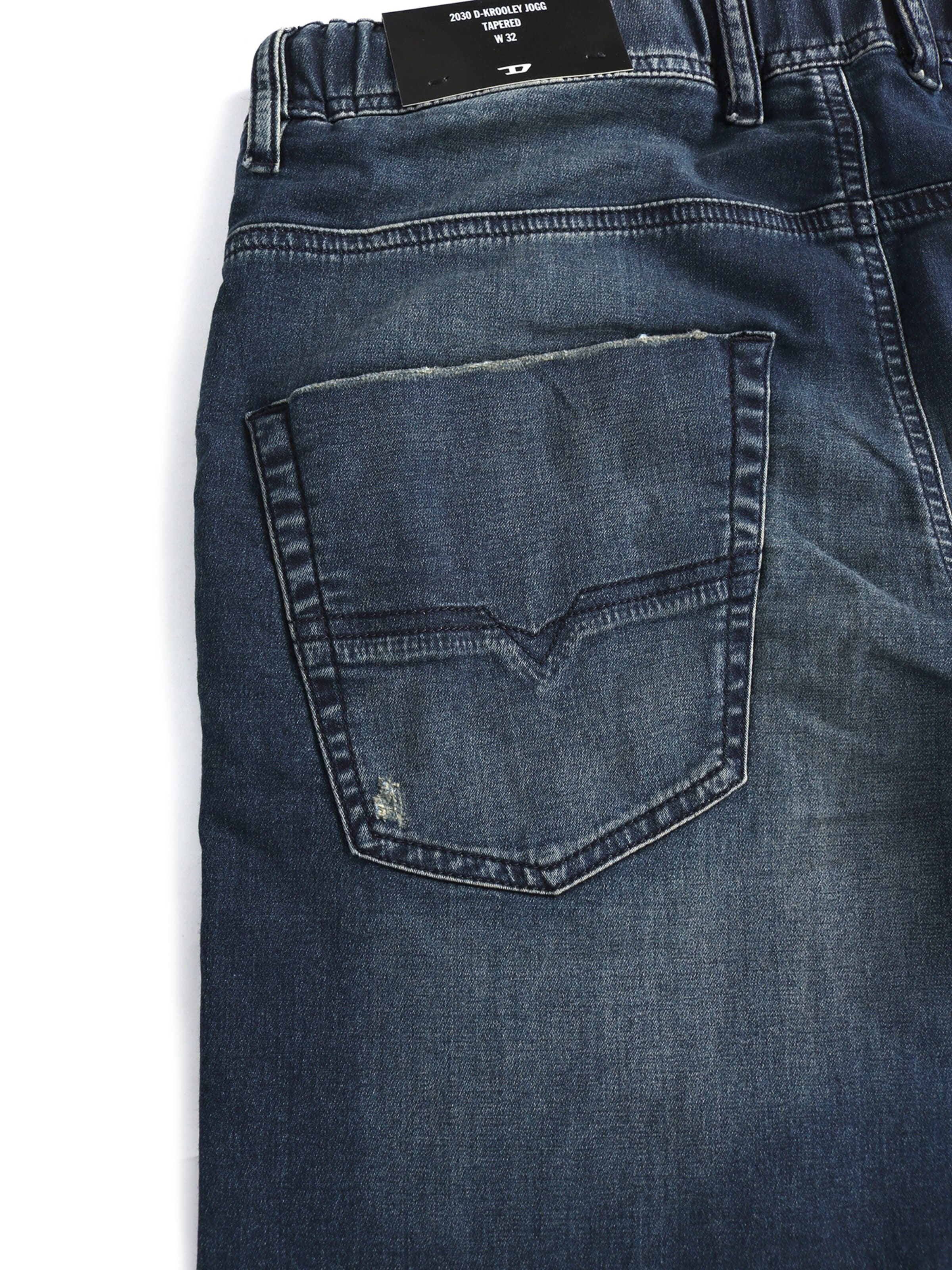 DIESEL - Tapered Vaquero '2030 D-KROOLEY JOGGJEANS Superstretch & Supersoft' en azul