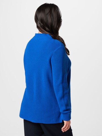 SAMOON Pullover in Blau