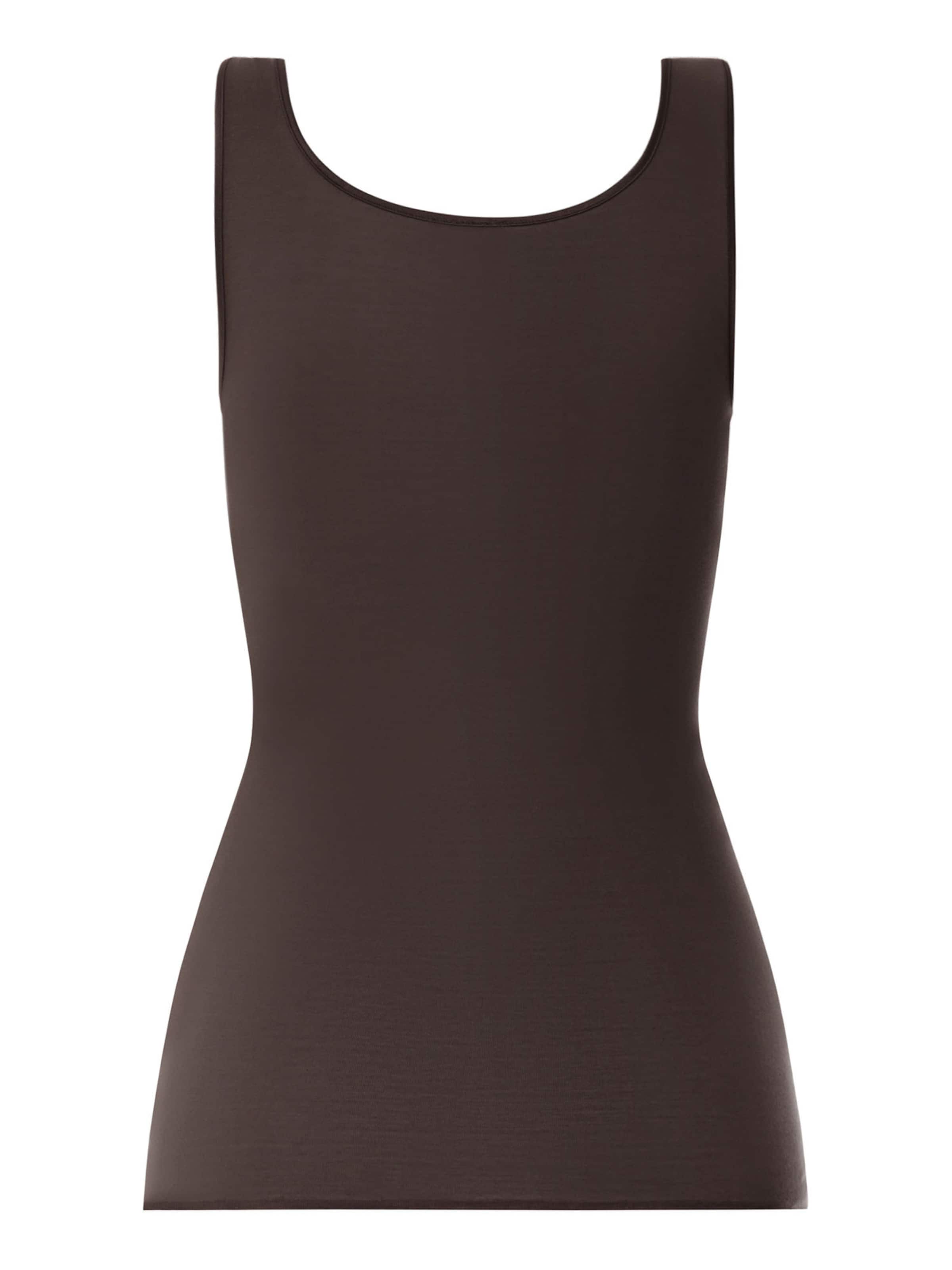 Hanro Top ' Cotton Seamless ' in Bruin