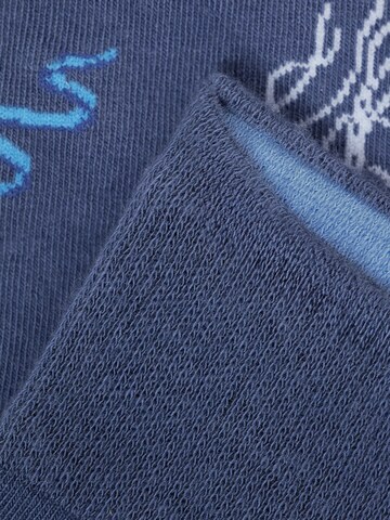 Von Jungfeld Socks 'Signature Icons' in Blue