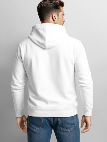 Neverless Sweatshirt 'Waldkette' in White