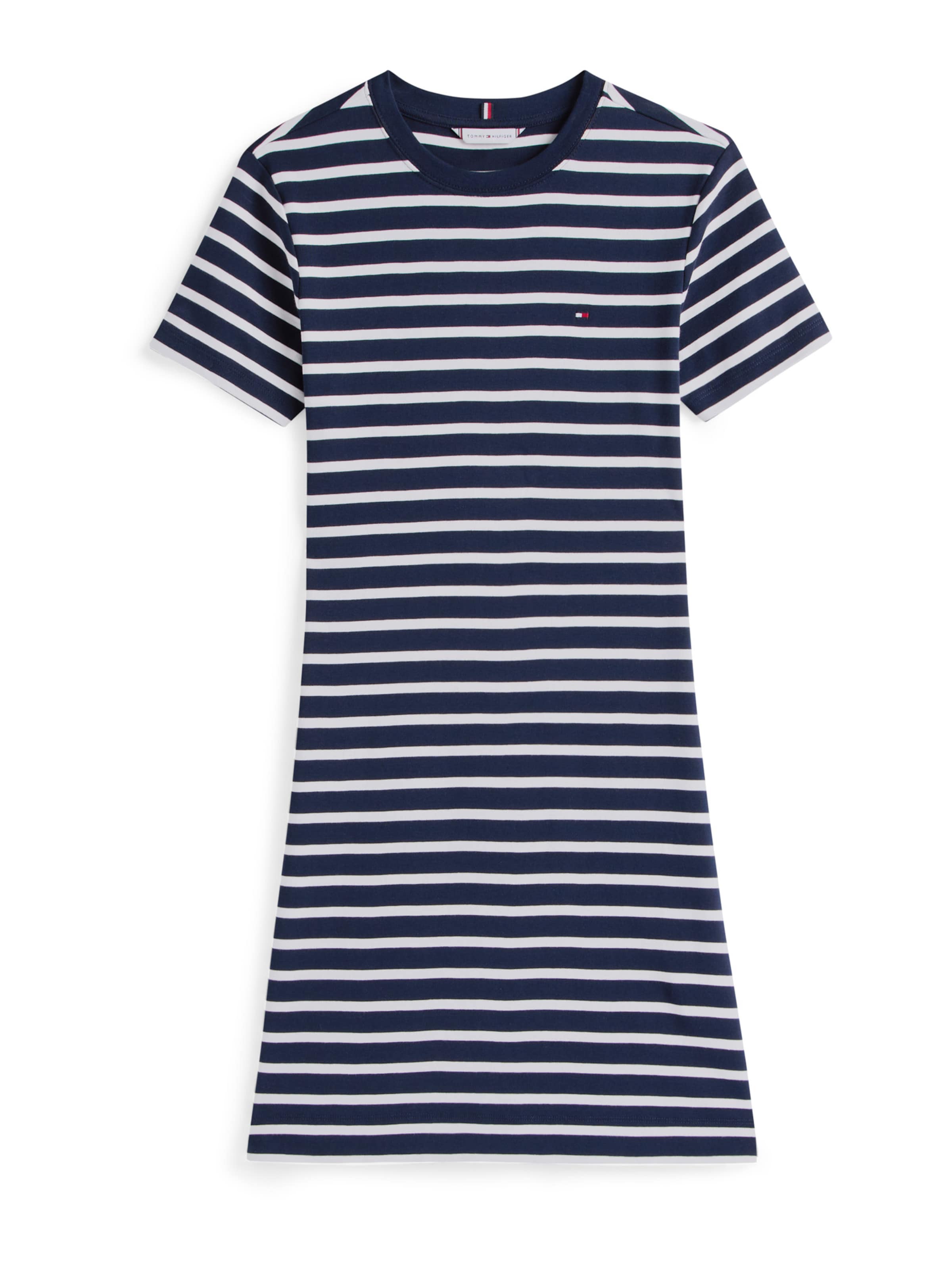 TOMMY HILFIGER Šaty 'NEW CODY' - marine modrá / bílá, Produkt