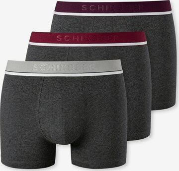 SCHIESSER Boxershorts in Grijs: voorkant