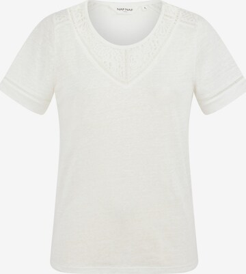 NAF NAF Shirt 'Balina' in White: front