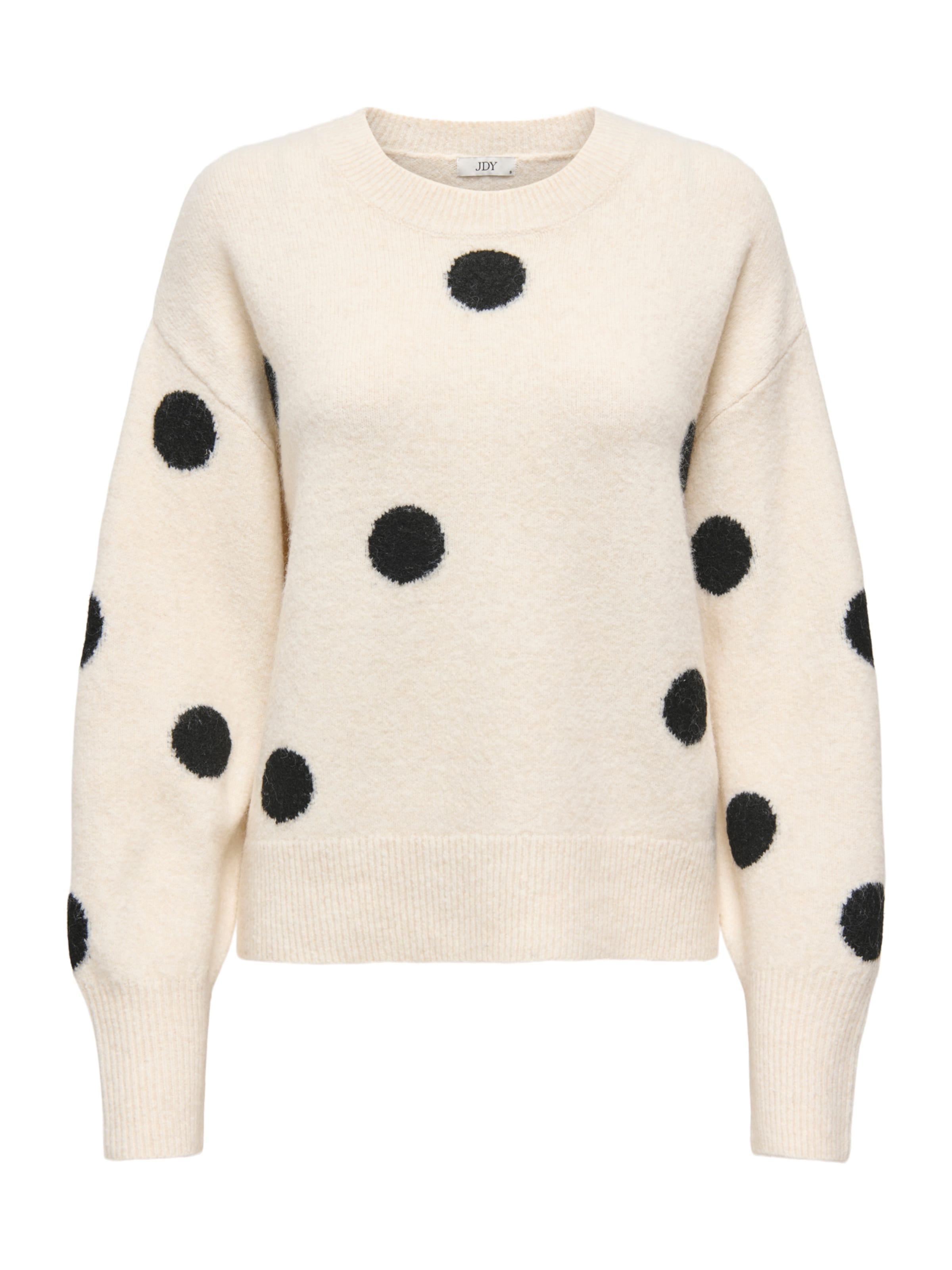 JDY Pullover 'JDYMonica' i hvid: forside