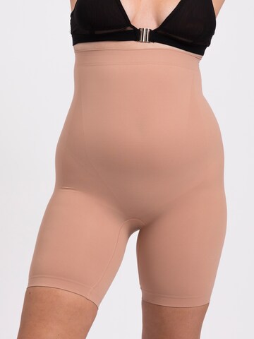 Lykkeland Atelier Shaping pant 'Alturra' in Beige: front