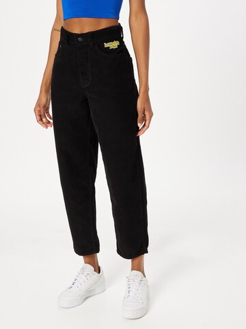 HOMEBOY Loose fit Pants in Black: front