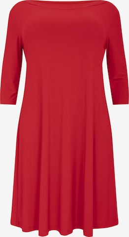 Yoek Dress in Red: front