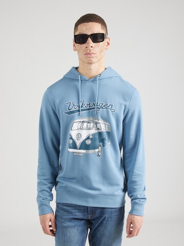 Sweat-shirt BLEND en bleu : devant