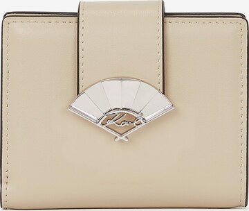 Karl Lagerfeld - Cartera en beige: frente