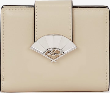 Karl Lagerfeld Plånbok i beige: framsida
