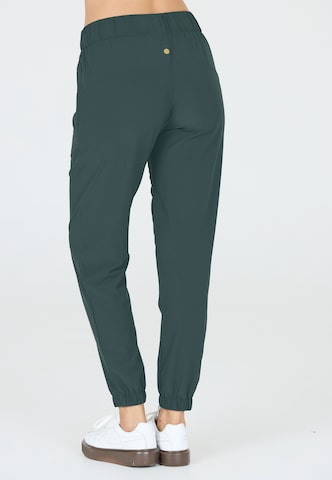 Athlecia Tapered Sporthose 'Austberg' in Grün