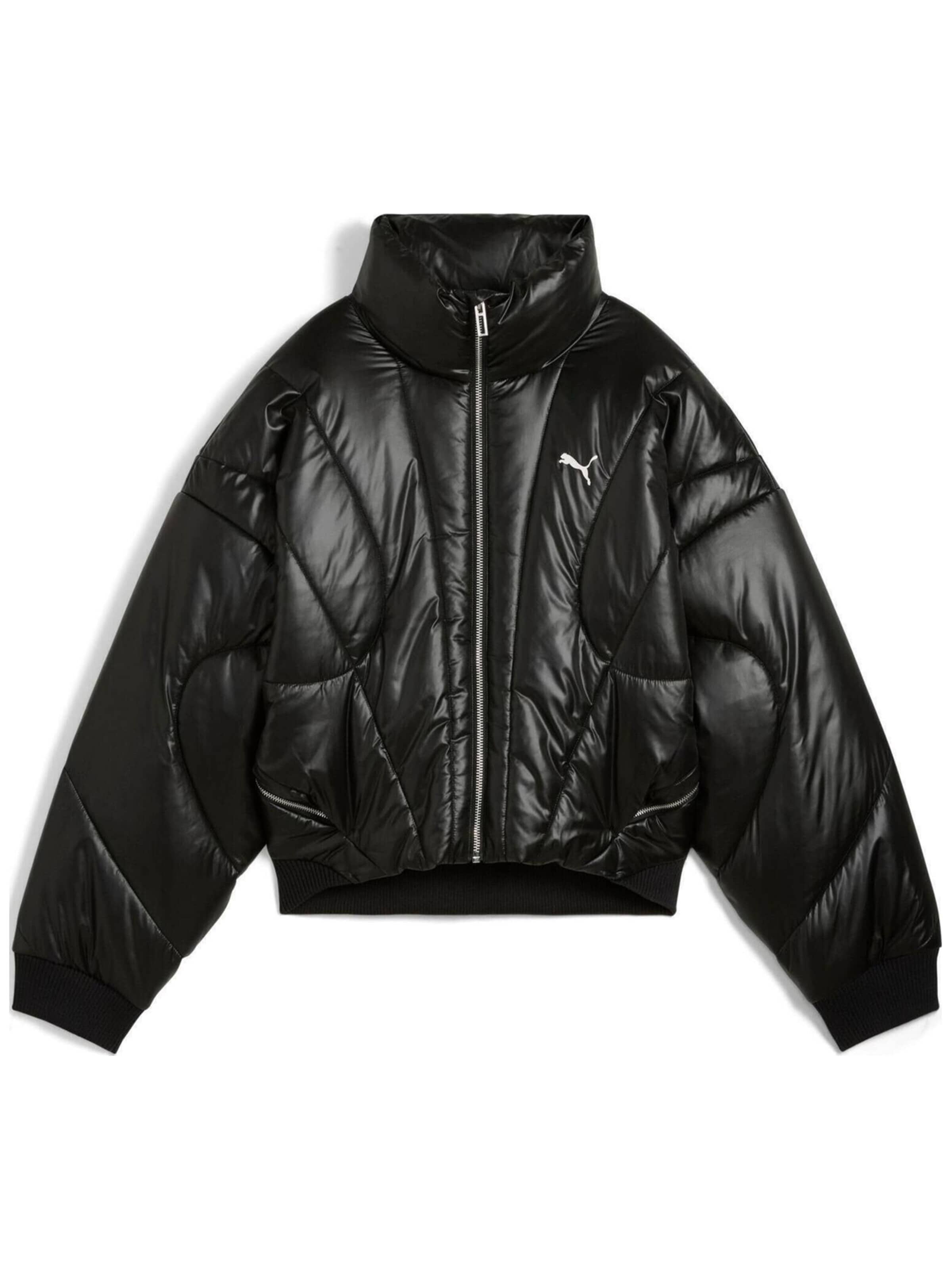 PUMA - Chaqueta de entretiempo 'Puma Dare To Puffer Jacket' en negro: frente