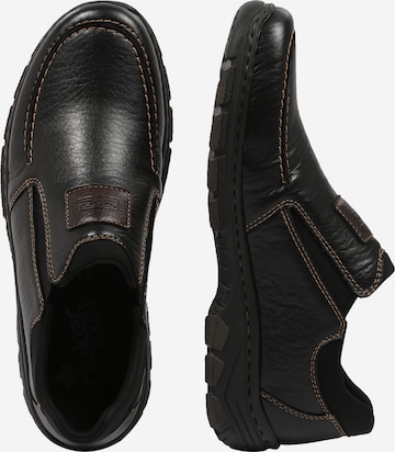 RiekerSlip On cipele 'Kalkutta' - crna boja