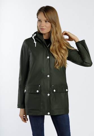DreiMaster Maritim Weatherproof jacket in Green: front