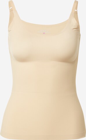 Top modellante di MAGIC Bodyfashion in beige: frontale