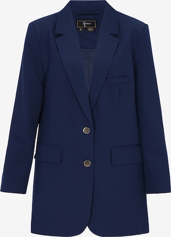faina - Blazer en azul: frente