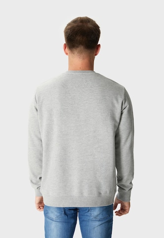 Oldskull Sweatshirt 'Xtreme Samurai Skull Logo Graphic' in Grijs