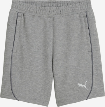 PUMA Regular Workout Pants in Grey: front