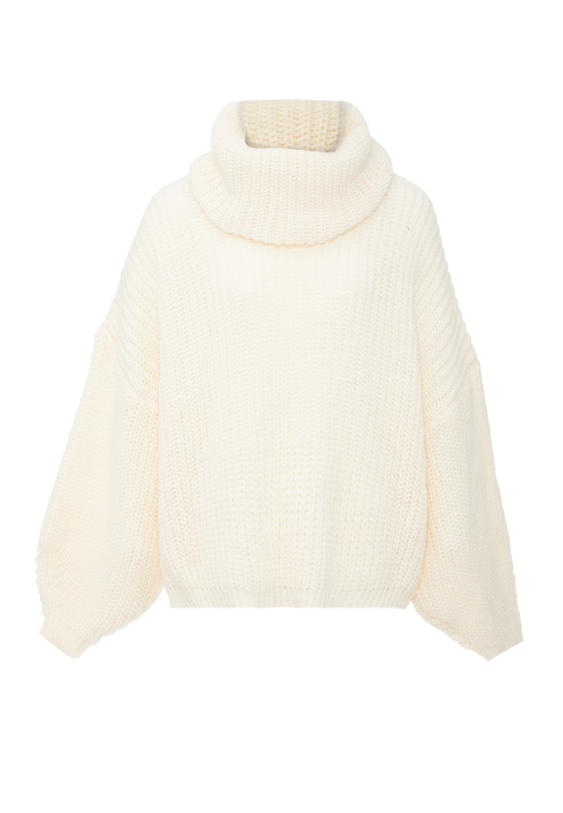 ebeeza Pullover in Weiß: Vorderseite