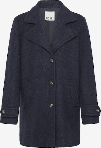 Manteau mi-saison ' IHSTIPA' ICHI en bleu : devant