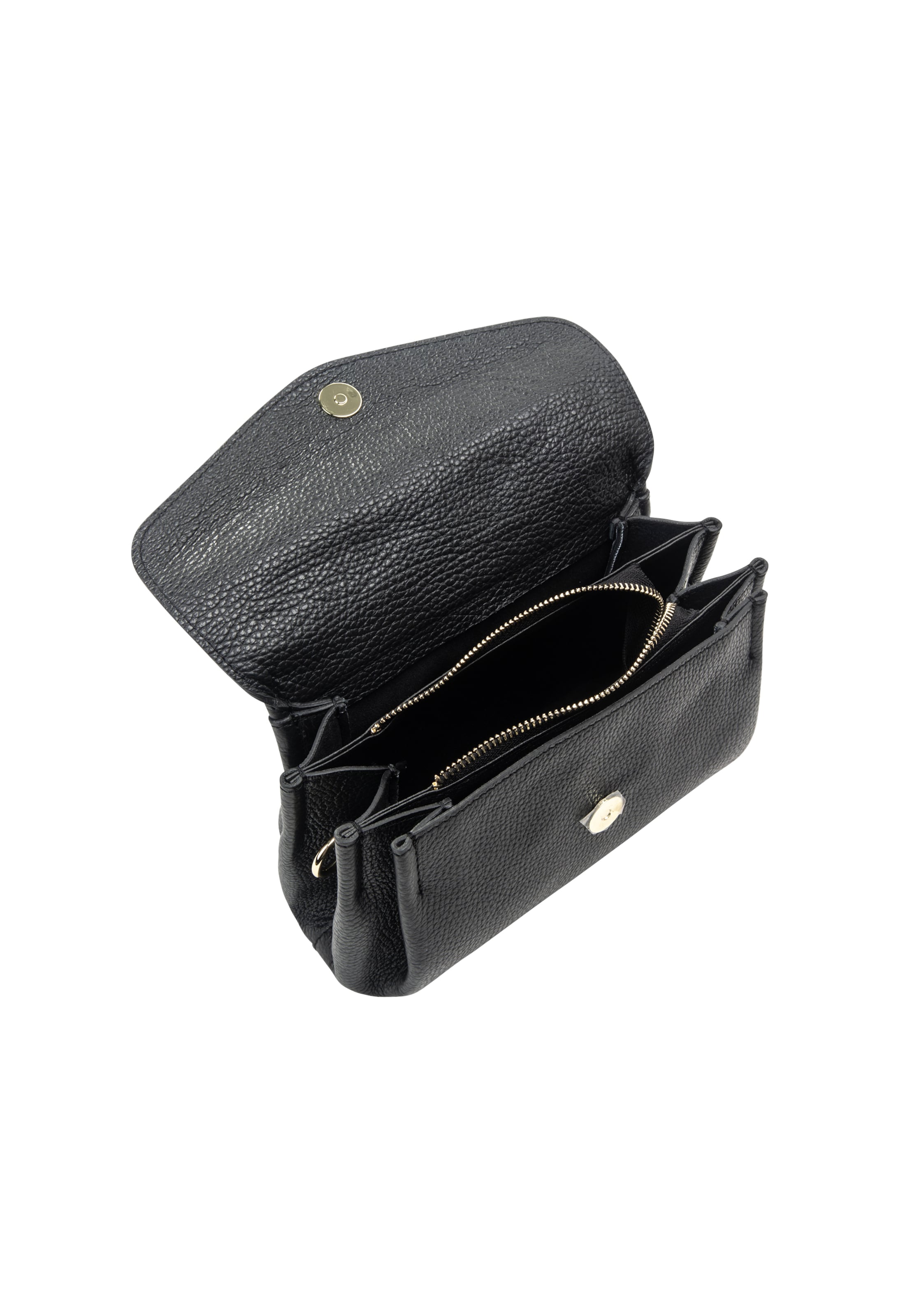 faina Clutch in Zwart