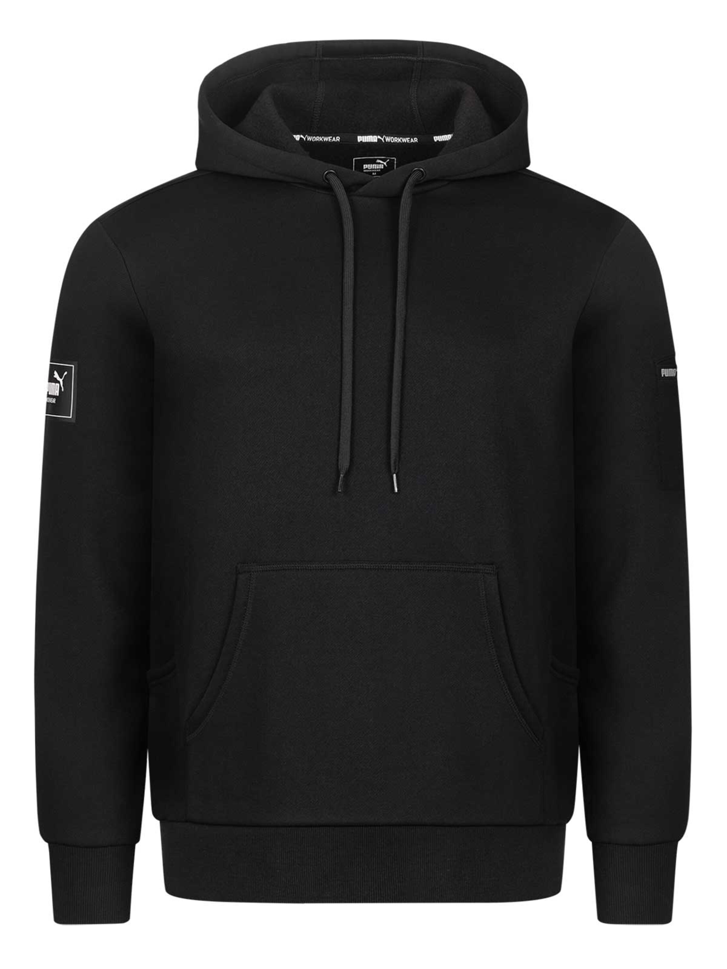 PUMA Workwear Sweater in Black: front